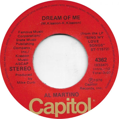 Al Martino - There's Nothing Greater Than Our Love Vinyl Singles Vinyl Goed / Hoes Generic