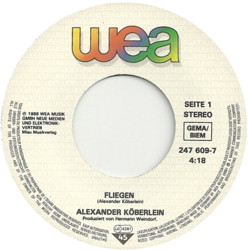 Alex Köberlein - Fliegen