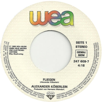 Alex Köberlein - Fliegen