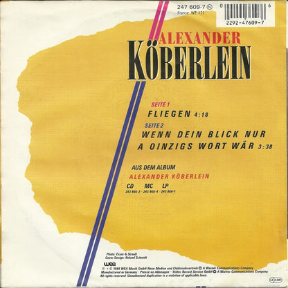 Alex Köberlein - Fliegen