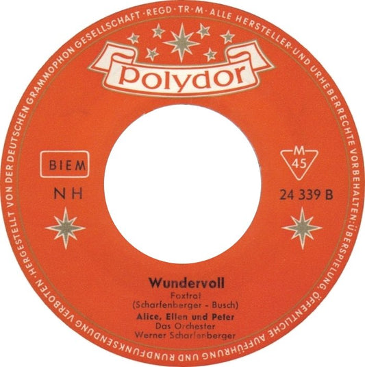 Alice & Ellen Kessler Und Peter Kraus - Ich Kann Dir Was Erzählen Vinyl Singles Vinyl Zeer Goed / Hoesje Generic "VINYLSINGLES.NL"