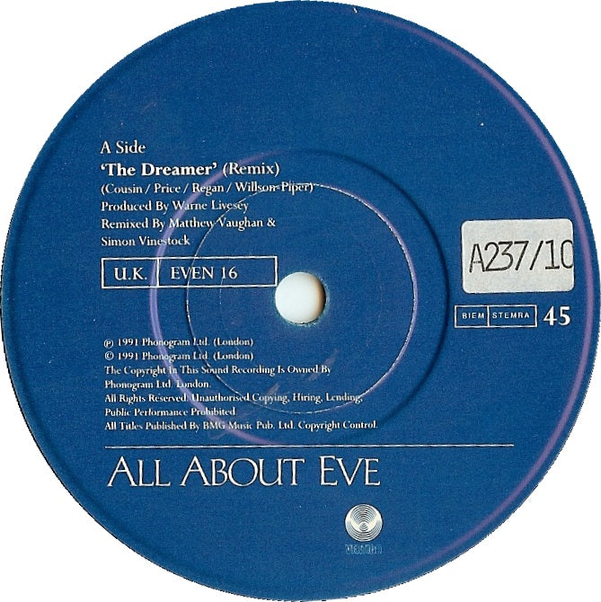 All About Eve - The Dreamer