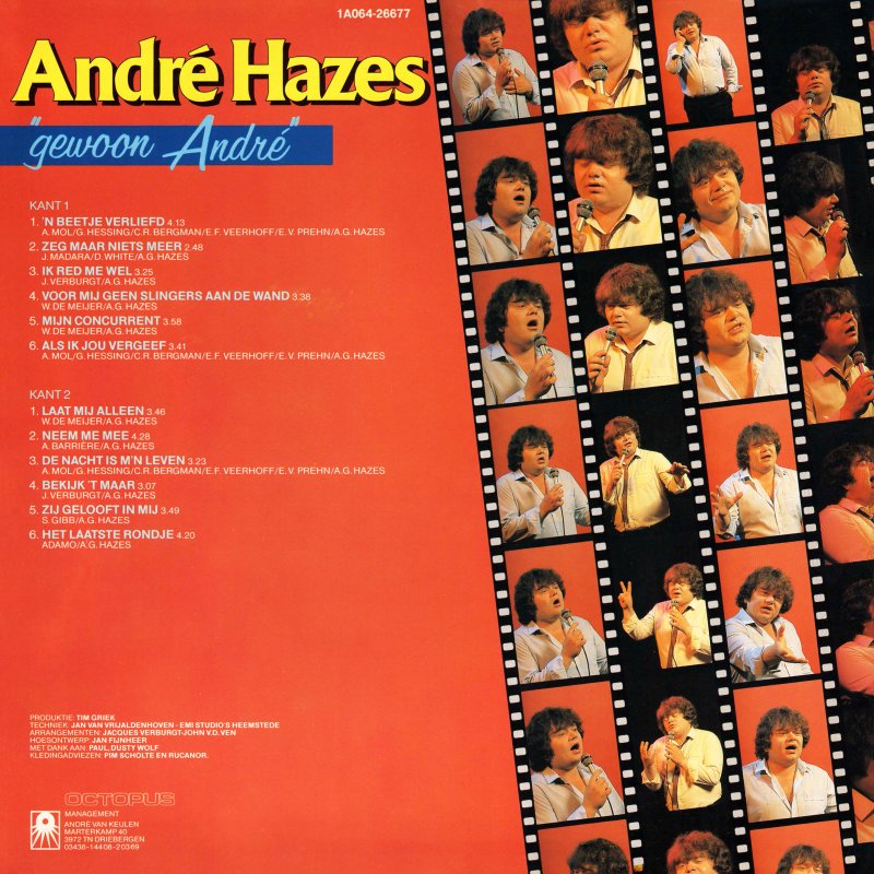 André Hazes - Gewoon André (LP)
