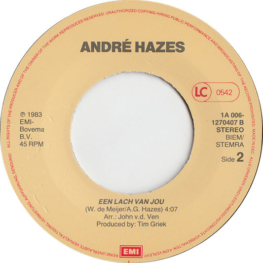 André Hazes - Zondag