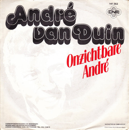 André van Duin - Onzichtbare Andre Vinyl Singles Vinyl Zeer Goed / Hoesje Goed "VINYLSINGLES.NL"