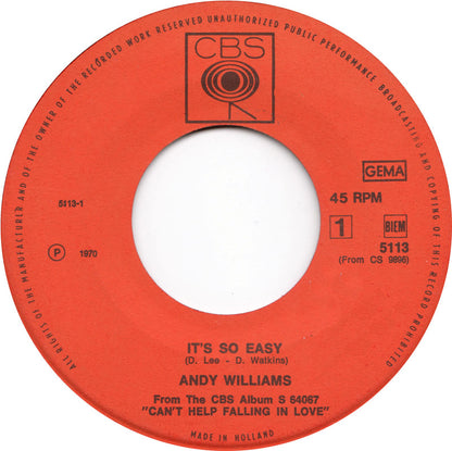 Andy Williams - It's So Easy