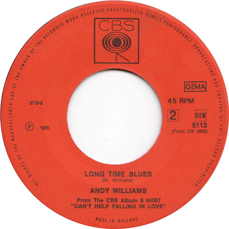 Andy Williams - It's So Easy