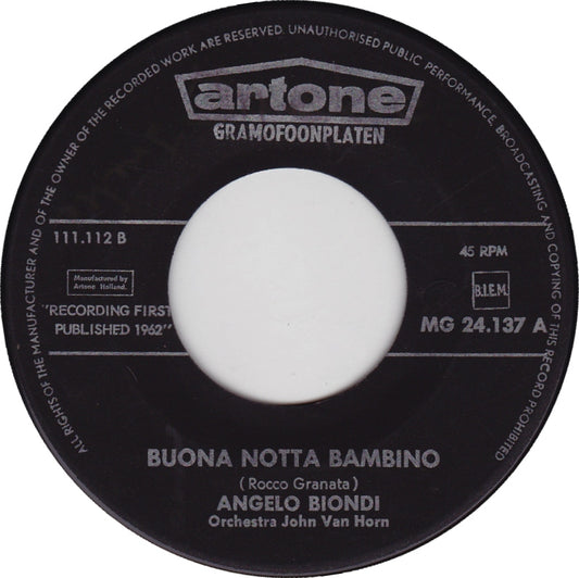 Angelo Biondi - Buona Notta Bambino