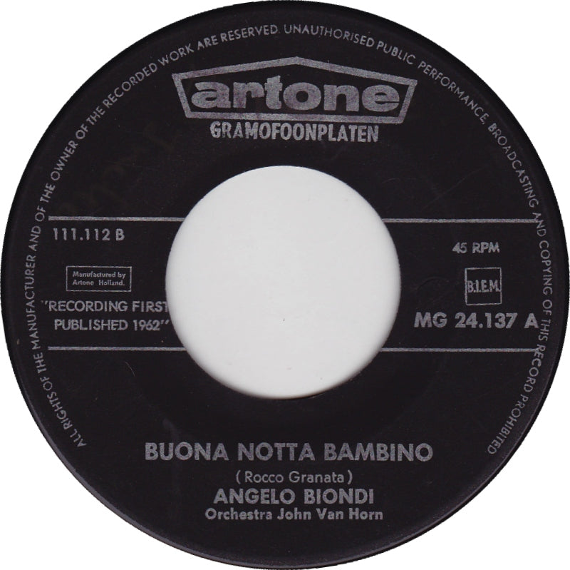 Angelo Biondi - Buona Notta Bambino