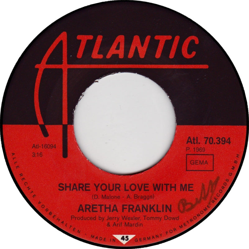 Aretha Franklin - Share Your Love With Me