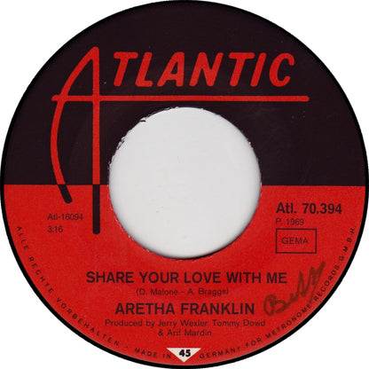 Aretha Franklin - Share Your Love With Me