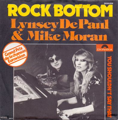 Lynsey De Paul - Rock Bottom Vinyl Singles Media VG+ / Sleeve G+