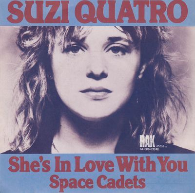 Suzi Quatro - She's In Love With You Vinyl Singles Media VG+ \ Sleeve G+