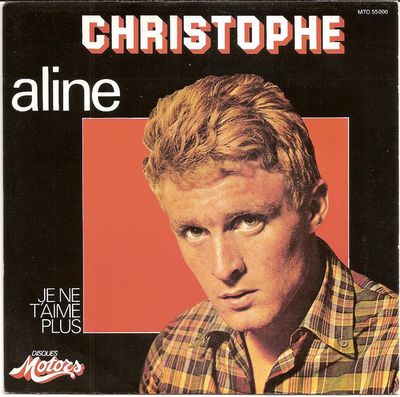 Christophe - Aline Vinyl Zeer Goed / Hoesje Goed "VINYLSINGLES.NL"