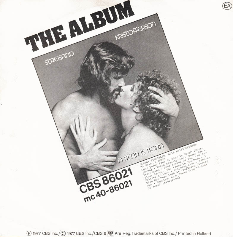 Barbra Streisand - Love Theme From "A Star Is Born" (Evergreen) B-Keus