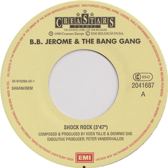 B.B. Jerome & The Bang Gang - Shock Rock