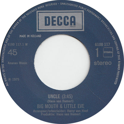 Big Mouth & Little Eve - Uncle