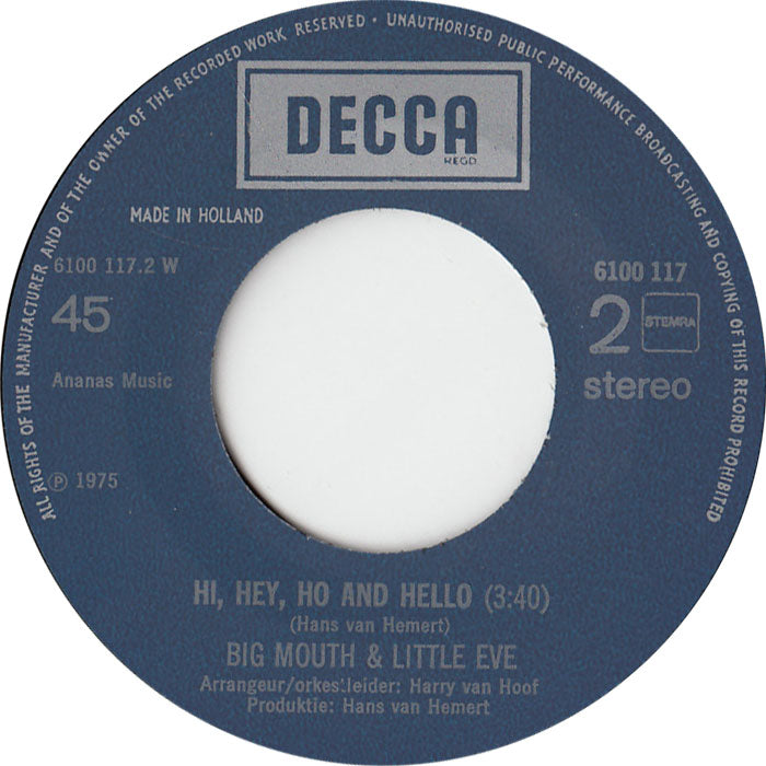 Big Mouth & Little Eve - Uncle