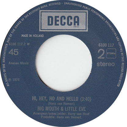 Big Mouth & Little Eve - Uncle