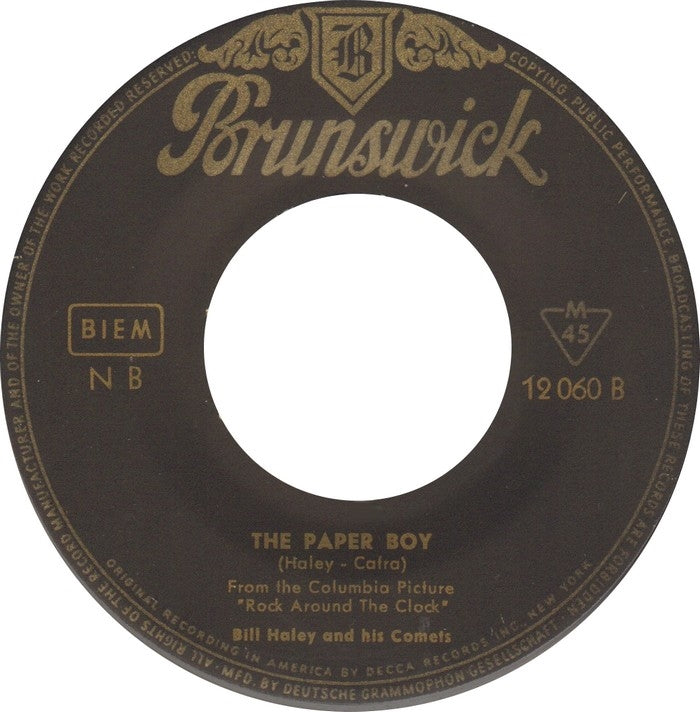 Bill Haley And His Comets - See You Later, Alligator Vinyl Singles Vinyl Very Good (VG) <br> Hoes Generic