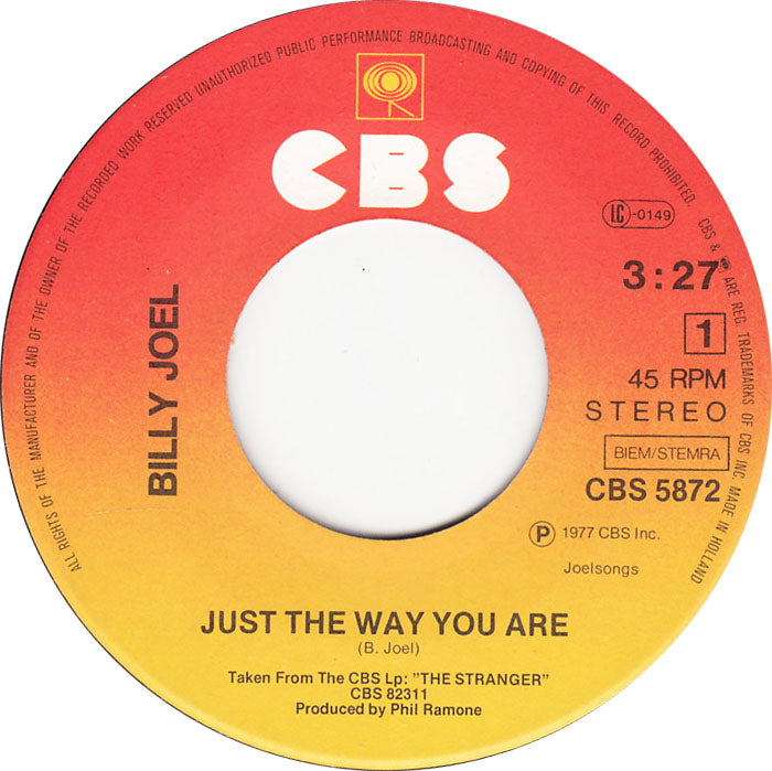 Billy Joel - Just The Way You Are