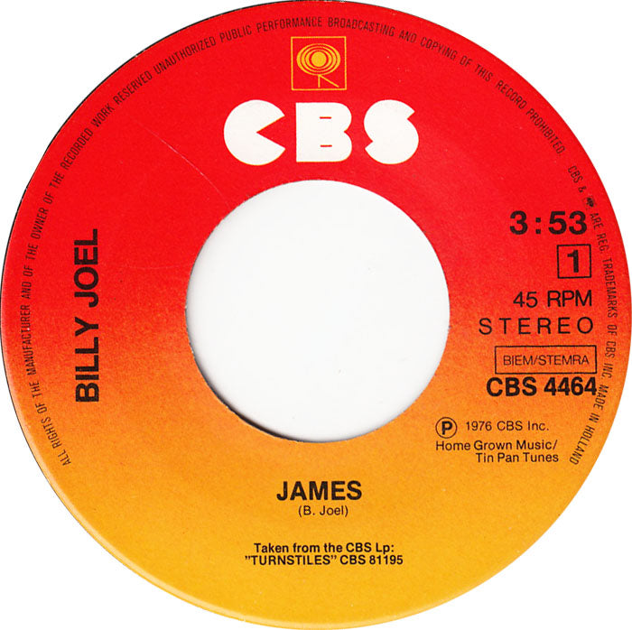 Billy Joel - James