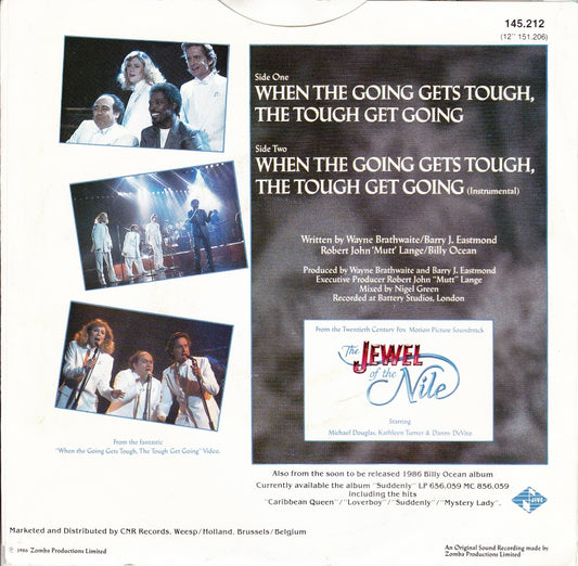 Billy Ocean - When The Going Gets Tough, The Tough Get Going