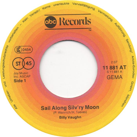 Billy Vaughn - Sail Along Silv'ry Moon