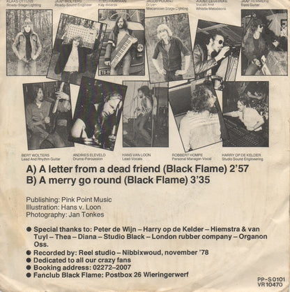 Black Flame - A Letter From A Dead Friend