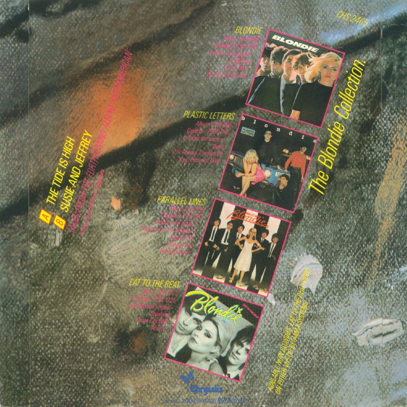 Blondie - The Tide Is High Vinyl Singles Vinyl Very Good (VG) <br> Hoes Good Plus (G+)
