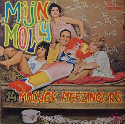 Various - Mijn Molly - 14 Mollige Meezingers (LP)