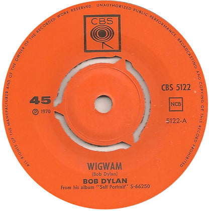 Bob Dylan - Wigwam