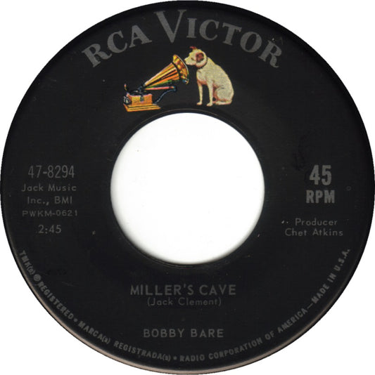 Bobby Bare - Miller's Cave Vinyl Singles Vinyl Zeer Goed / Hoesje Generic "VINYLSINGLES.NL"