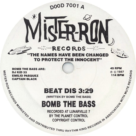 Bomb The Bass - Beat Dis