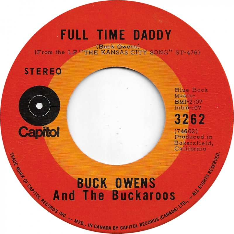 Buck Owens - I'll Still Be Waiting For You Vinyl Singles Vinyl (VG) <br> Hoes Generic