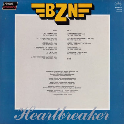 BZN - Heartbreaker (LP) 46931 Vinyl LP VINYLSINGELS.NL