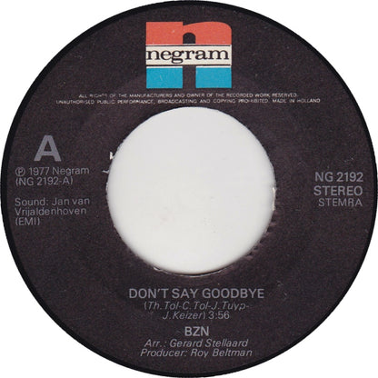 BZN - Don't Say Goodbye
