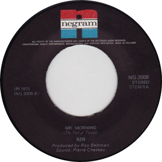 BZN - Goodbye Sue Vinyl Singles Vinyl Zeer Goed / Hoesje Generic "VINYLSINGLES.NL"