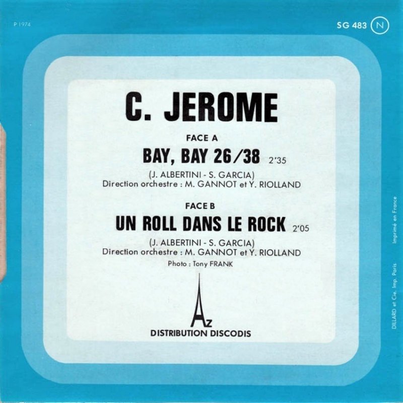 C.Jerome - Bay, Bay 26/38 Vinyl Singles