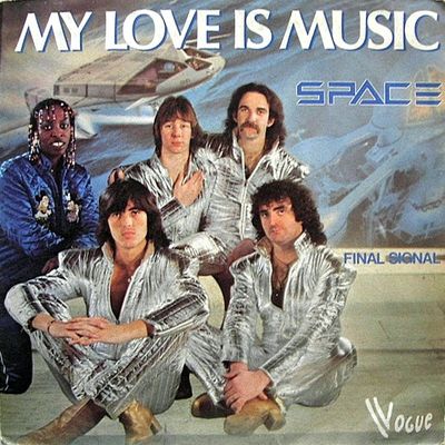 Space - My Love Is Music Vinyl Singles Media VG+ / Sleeve G+
