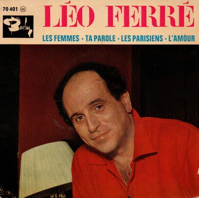 Léo Ferré - Les Femmes Vinyl Singles Vinyl (VG) <br> Hoes (G+)