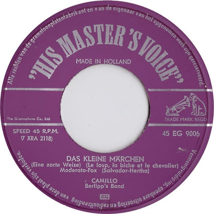 Camillo - Sag Warum Vinyl Singles Vinyl Very Good (VG) <br> Hoes Generic