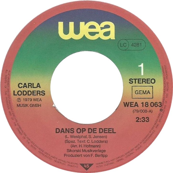 Carla Lodders - Dans Op De Deel