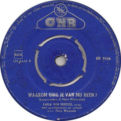 Carla Van Renesse - Papieren Rozen 38315 Vinyl Singles Goede Staat