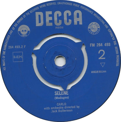 Carlo - Guarda Come Dondolo Vinyl Singles Vinyl (VG) <br> Hoes Generic