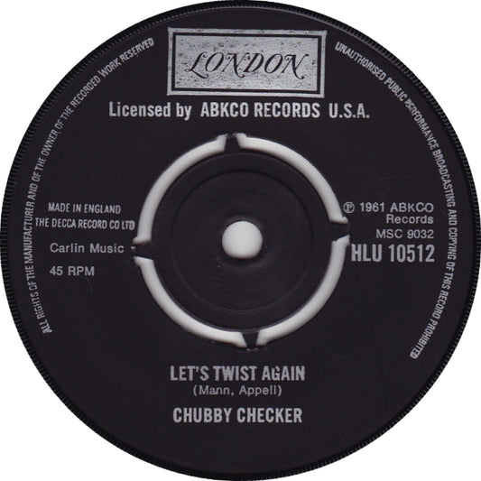 Chubby Checker - Let's Twist Again