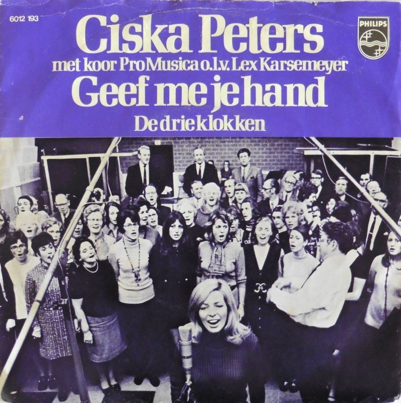 Ciska Peters - Geef Mij Je Hand 18755 Vinyl Singles Goede Staat