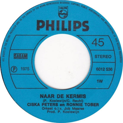 Ciska Peters en Ronnie Tober - Naar De Kermis