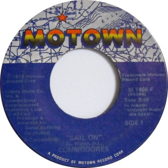 Commodores - Sail On