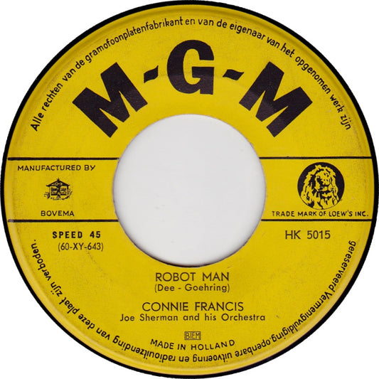 Connie Francis - Robot Man